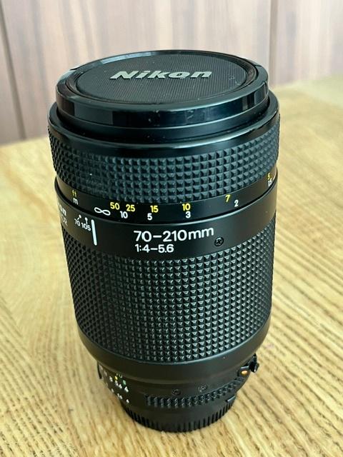 Nikon AF Nikkor 70-210 mm f/4-5.6, Audio, Tv en Foto, Fotocamera's Analoog, Ophalen, Zo goed als nieuw, Spiegelreflex, Nikon