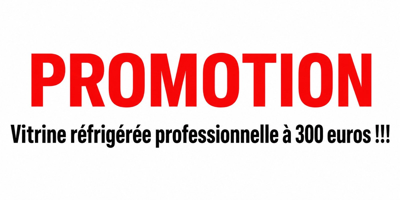 Vitrine réfrigérée professionnelle avec plan de travail, Enlèvement, Utilisé, Boulangerie et Boucherie