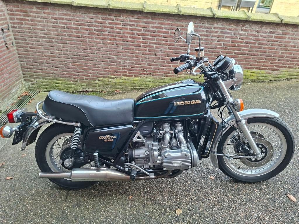 Honda Goldwing GL1000, Motoren, Cardan-aandrijving, 4 cilinders, Gebruikt, Handgeschakeld