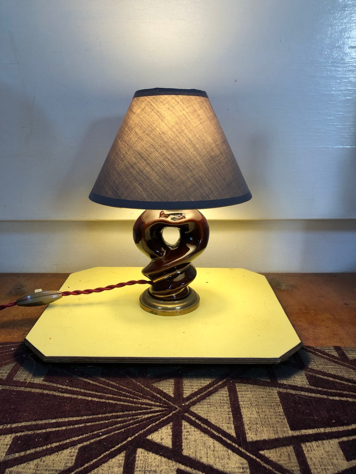 Petite lampe Vallauris, Lampe d'ambiance, Enlèvement ou Envoi, 24 cm, Utilisé