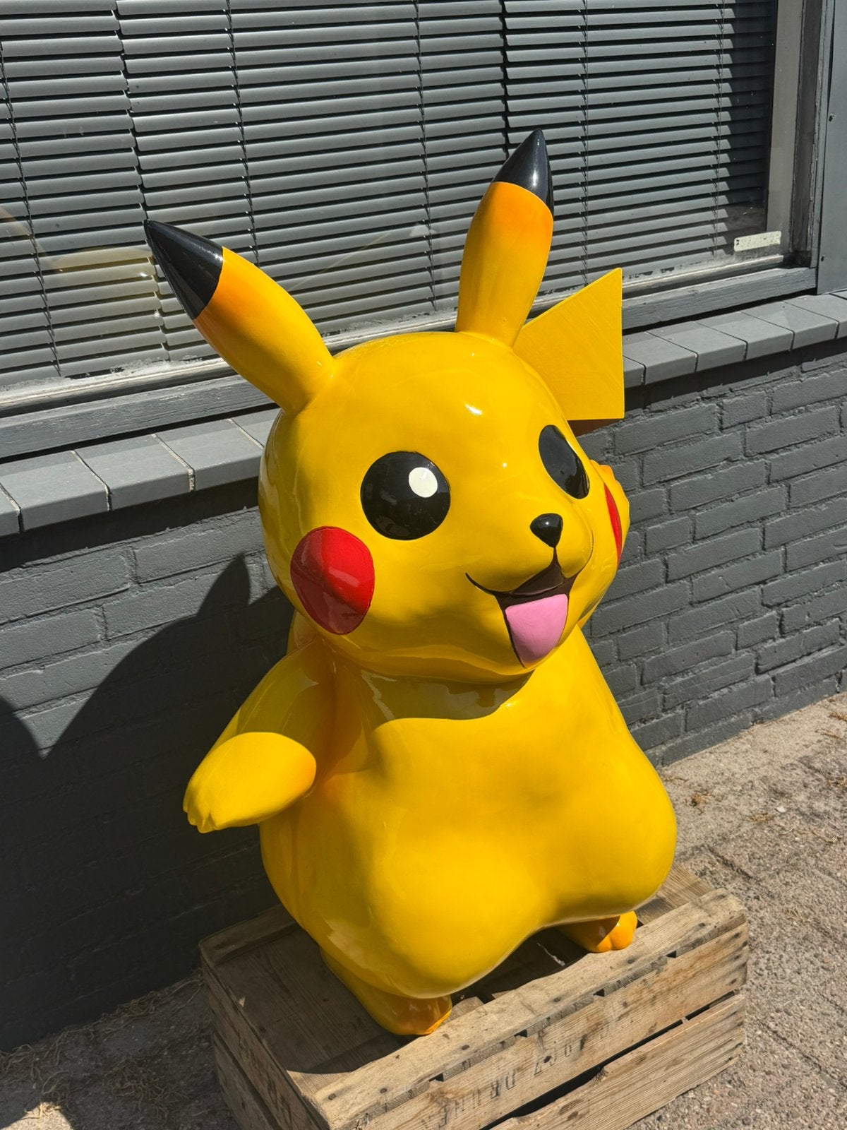 Groot Pokemon reclame beeld, Ophalen, Gebruikt, Fantasy
