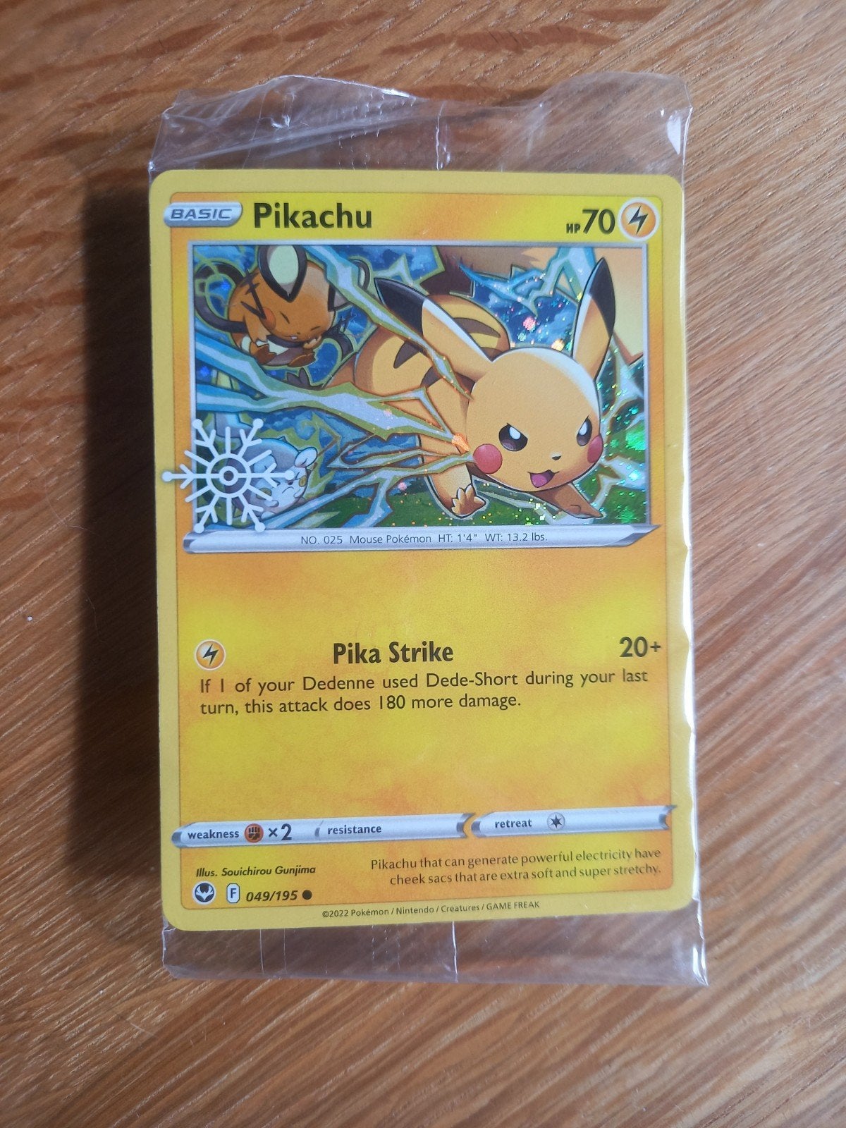 pikachu stamped en sealed, Enlèvement, Neuf, Cartes en vrac, Foil
