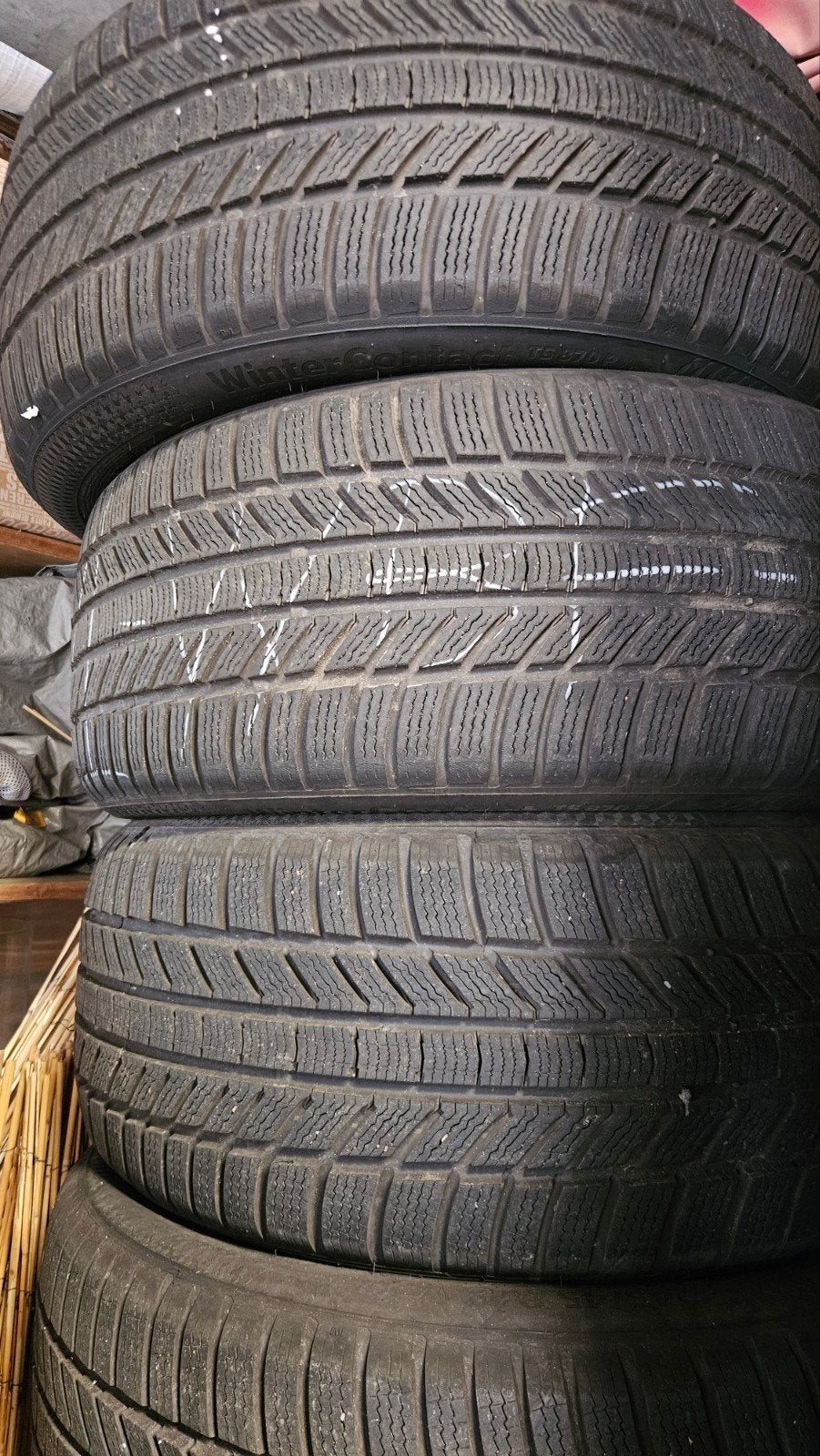 pneus d'hiver, Autos : Pièces & Accessoires, Pneus & Jantes, Pneus hiver, Pneu(s), Enlèvement, Utilisé