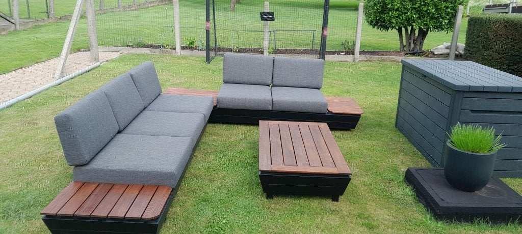 Loungeset, Ophalen, 5 zitplaatsen, Gebruikt, Loungeset