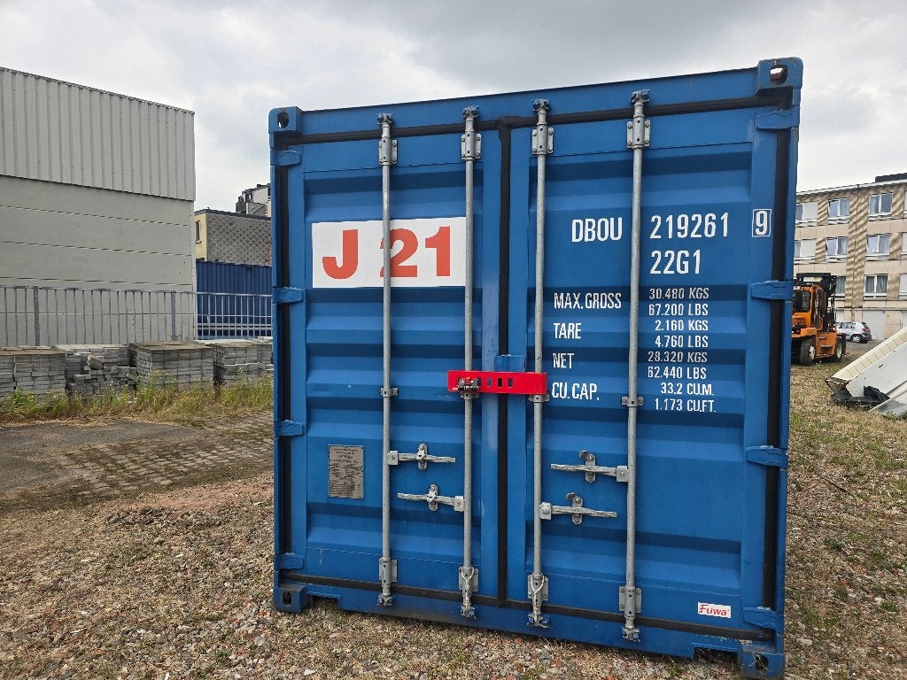 20 FT ZEE­CONTAINERS TE KOOP – 22 STUKS – RAL 5013, Ophalen