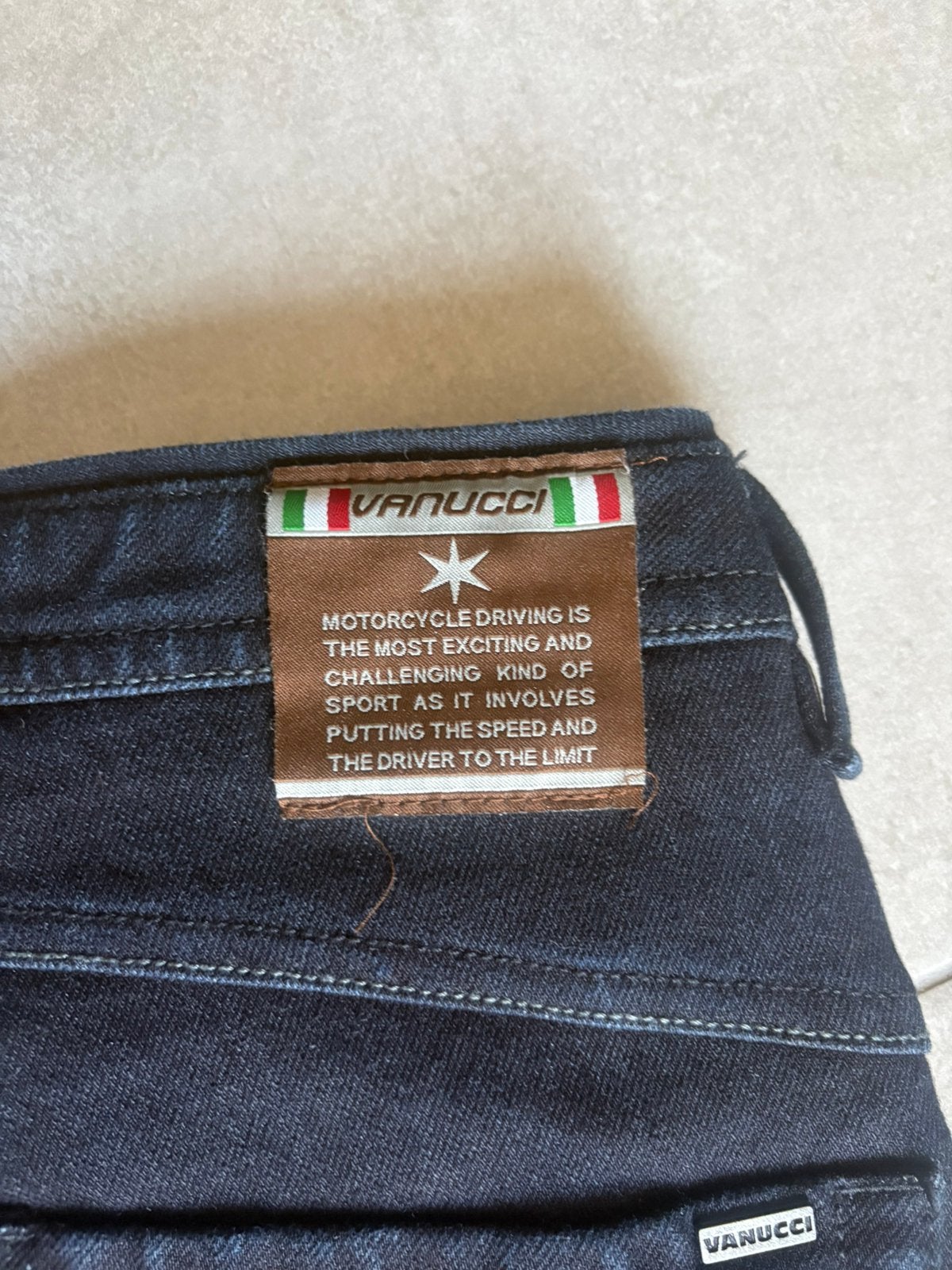 Dames Moto jeans Vanucci, Motoren, Ophalen, Dames