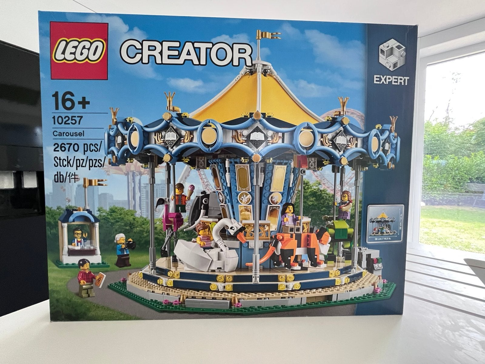 10257 Lego Expert Creator Carousel, Neuf, Lego, Ensemble complet, Pièces supplémentaires incluses