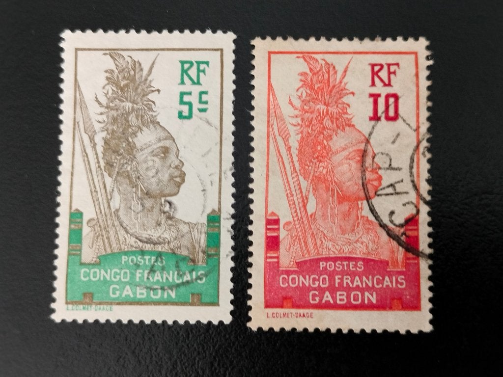 Gabon 1910 - "CONGO FRANCAIS GABON" *, Verzenden, Overige landen, Gestempeld