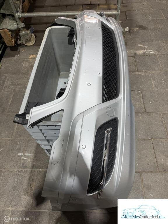 W639 Viano Vito Voorbumper Edition 30 Zilver Facelift, Auto-onderdelen, Gebruikt, Voor, Ophalen of Verzenden, Bumper