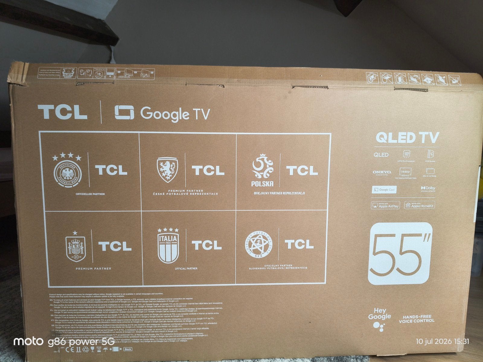 TCL 55T8C, Audio, Tv en Foto, Televisies, Overige merken, QLED, Ophalen of Verzenden, 100 cm of meer
