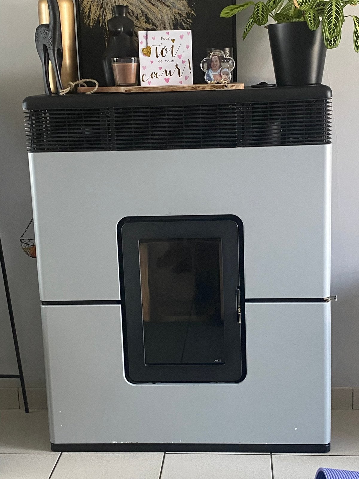 MCZ Philo, Maison & Meubles, Enlèvement, Utilisé, Cheminée sur pied, Autres types