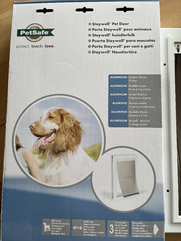 hondenluikje binnen/buiten, Dieren en Toebehoren, Honden-accessoires, Overige merken, Ophalen, Zo goed als nieuw, Overige typen