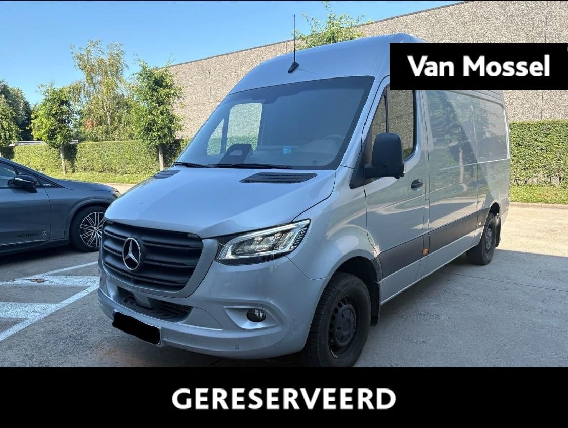 Mercedes-Benz Sprinter 319 CDI GB L3 RWD 3.5T + LAADUITRUSTI, Argent ou Gris, 4 portes, Carnet d'entretien, Mercedes-Benz