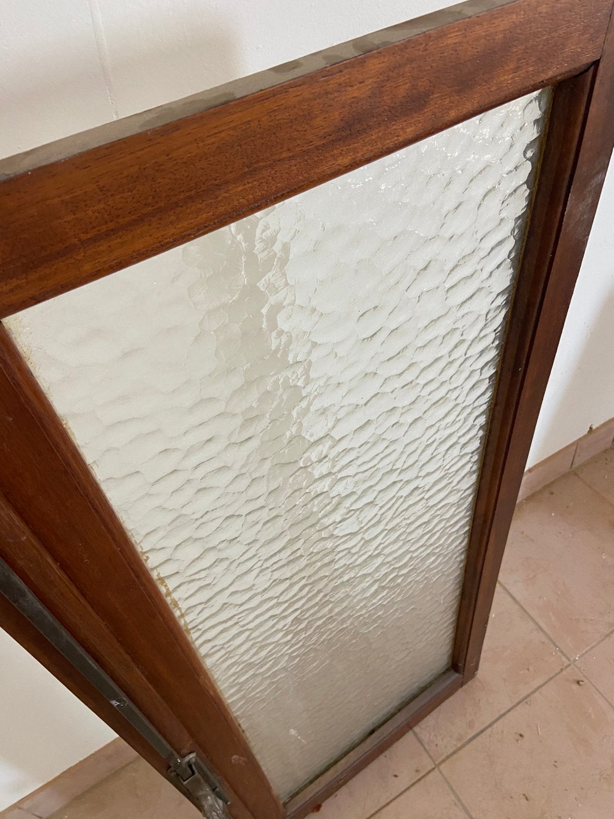 4x raam met structuurglas, Huis en Inrichting, Woonaccessoires | Spiegels, Ophalen, Gebruikt