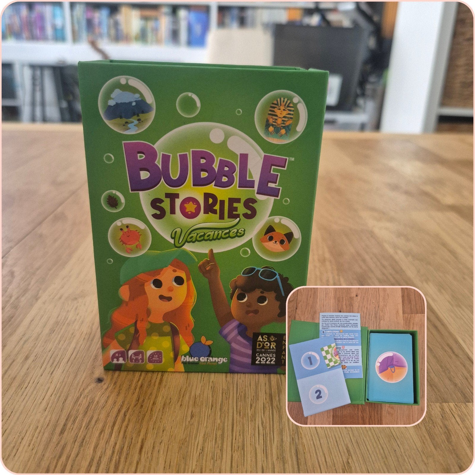 Bubble stories, 1 ou 2 joueurs, Enlèvement ou Envoi, Comme neuf, Blue orange