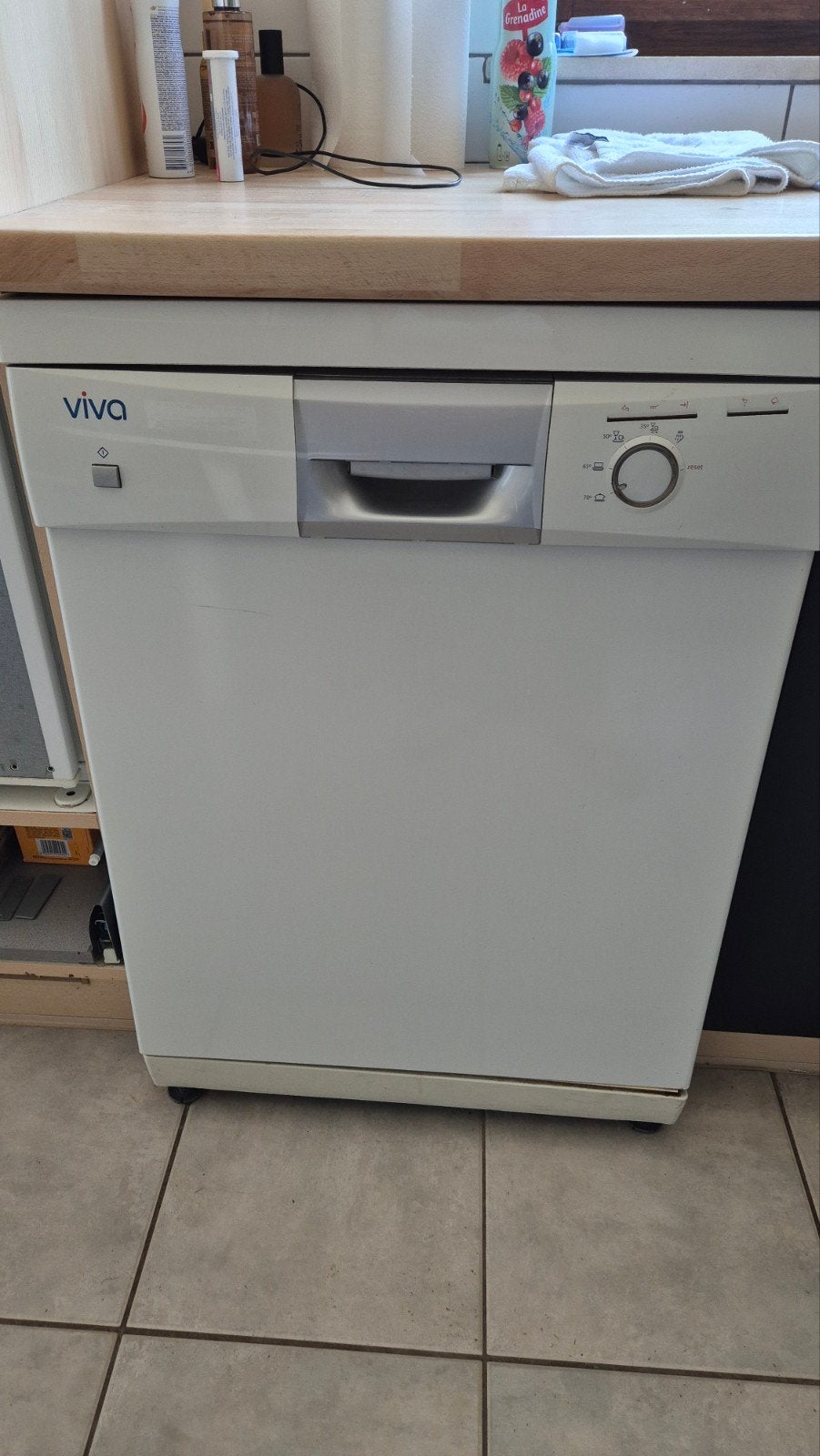 Lave vaisselle semi encastrable, Enlèvement