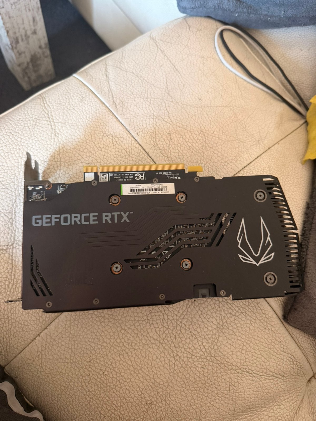Grafische kaart geforce rtx 3060 ti 8GB, Computers en Software, Videokaarten, Ophalen, Gebruikt, GDDR6, HDMI