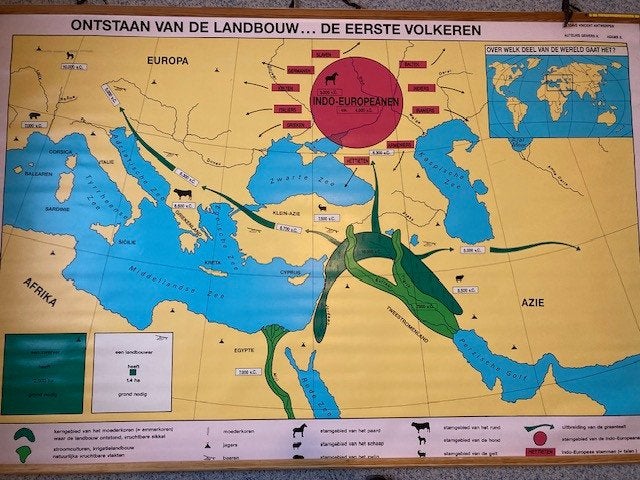3 wandkaarten, Ophalen