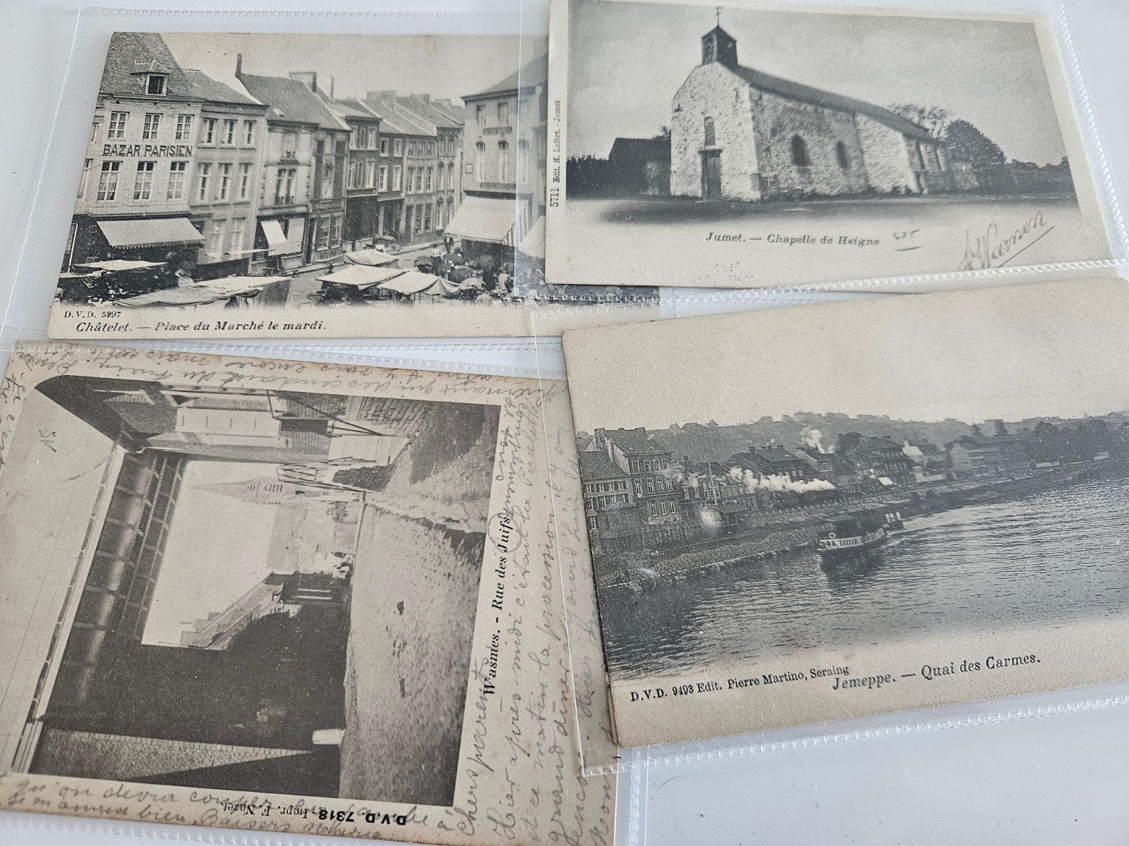 Jemeppe Jumet Wasmes Chatelet, Verzamelen, Verzenden