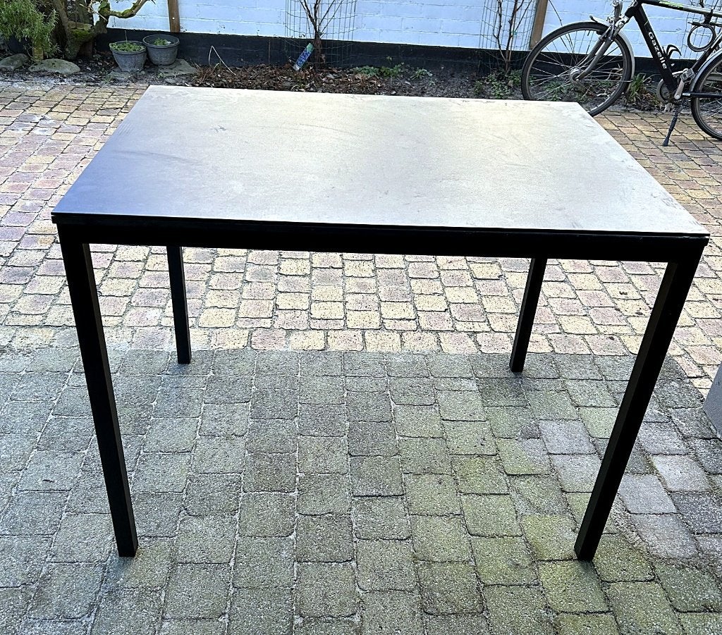 Keramische bartafel Rodendijk 18 + 4 barkrukken, Ophalen, Gebruikt