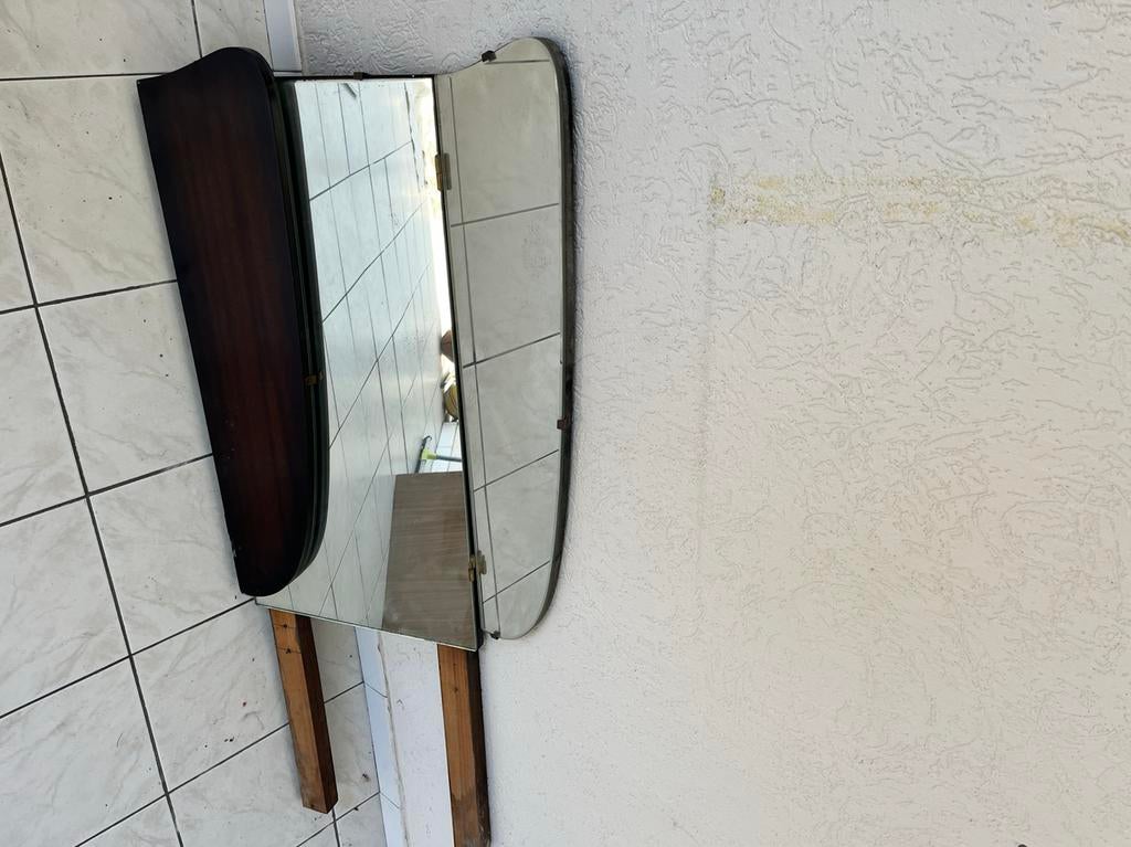 Spiegel drieluik, Antiek en Kunst, Ophalen