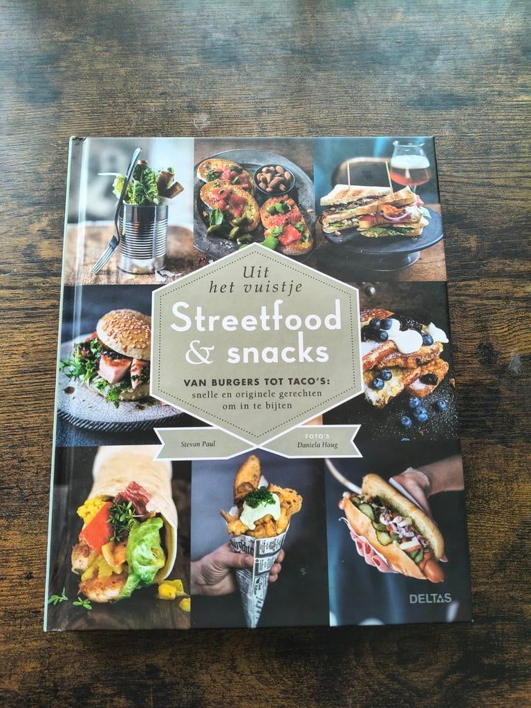 Stevan Paul - Streetfood and snacks, Ophalen of Verzenden, Zo goed als nieuw, Stevan Paul