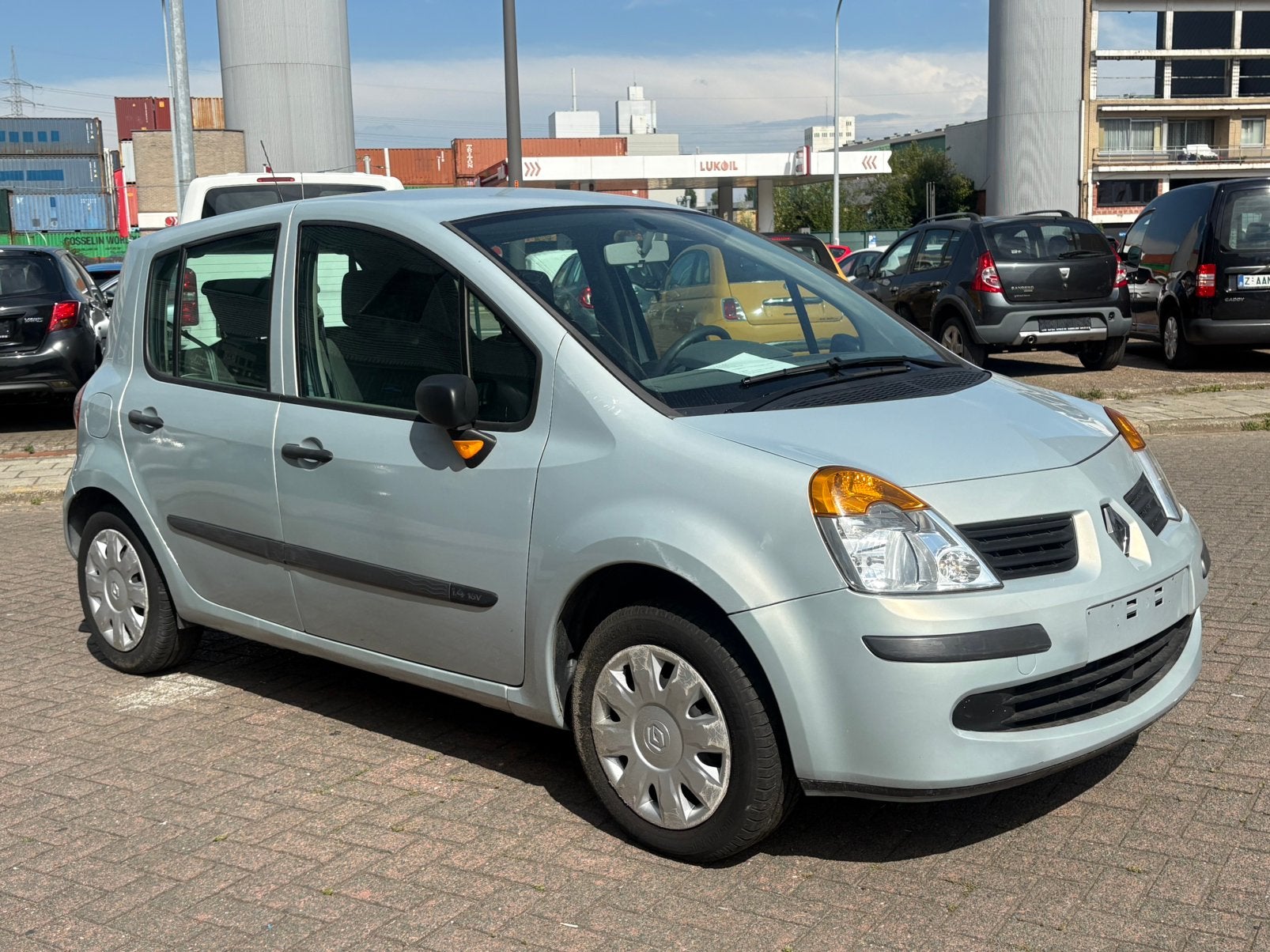 Renault Modus 1.4 Benzine 54.000 km 1 ste eigenaar airco, 4 cilinders, 72 kW, Bedrijf, Euro 4