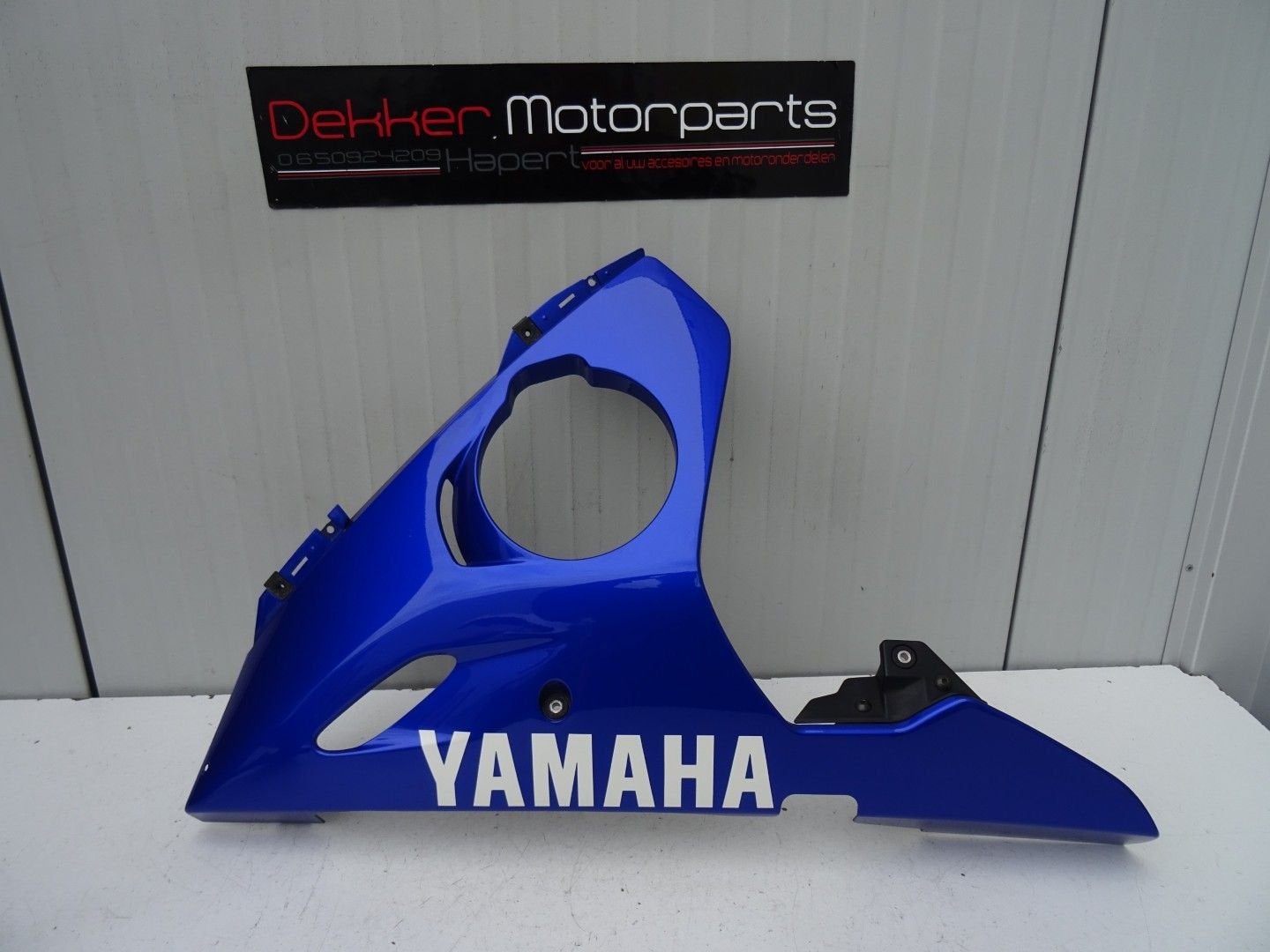 Linker Onderkuip / Kuipdeel Yamaha YZF R6 2003-2004 Blauw, Enlèvement ou Envoi, -, -, -