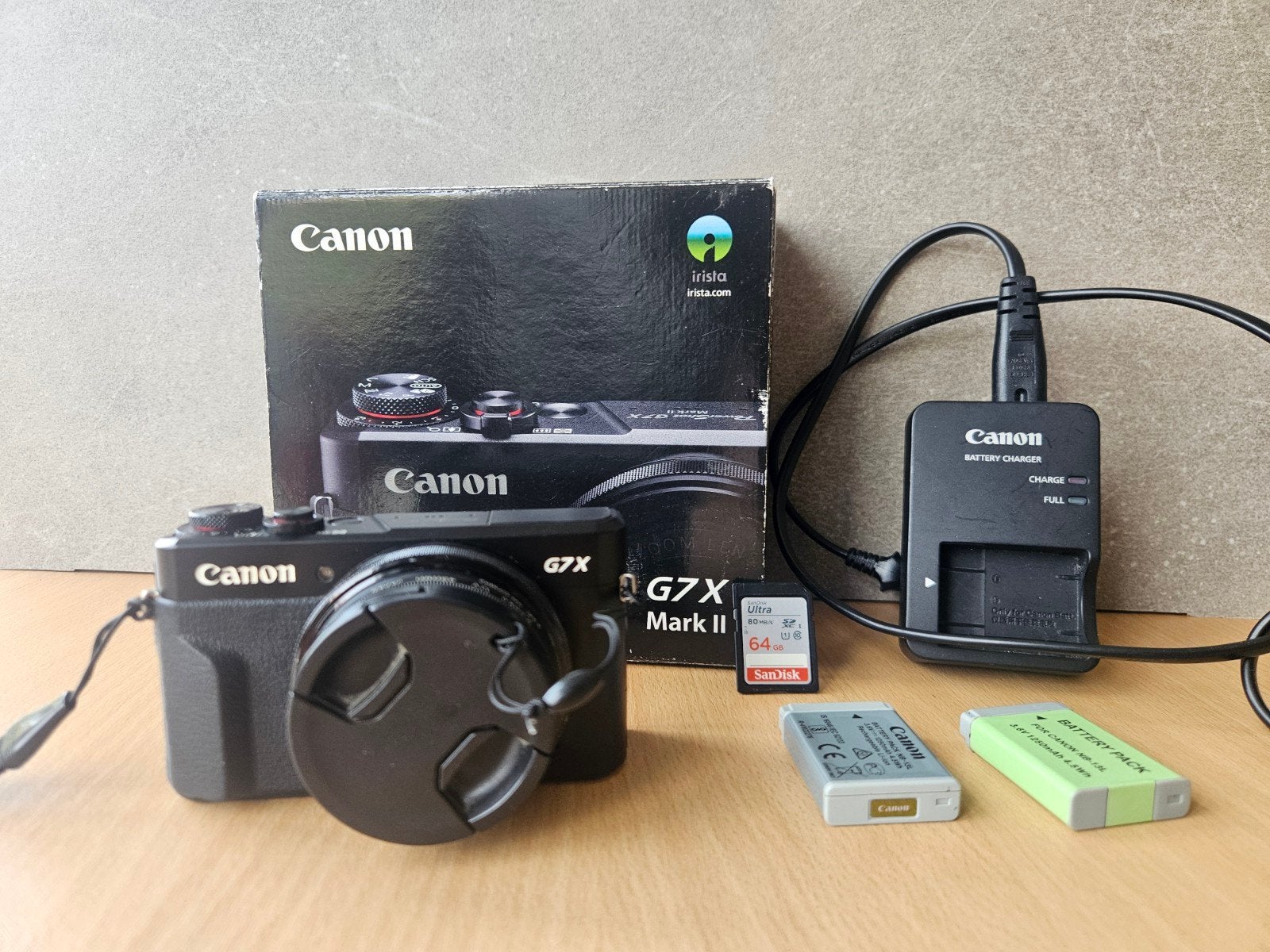 Canon PowerShot G7X Mark II, Canon, 4 à 7 fois, Écran tactile, Enlèvement