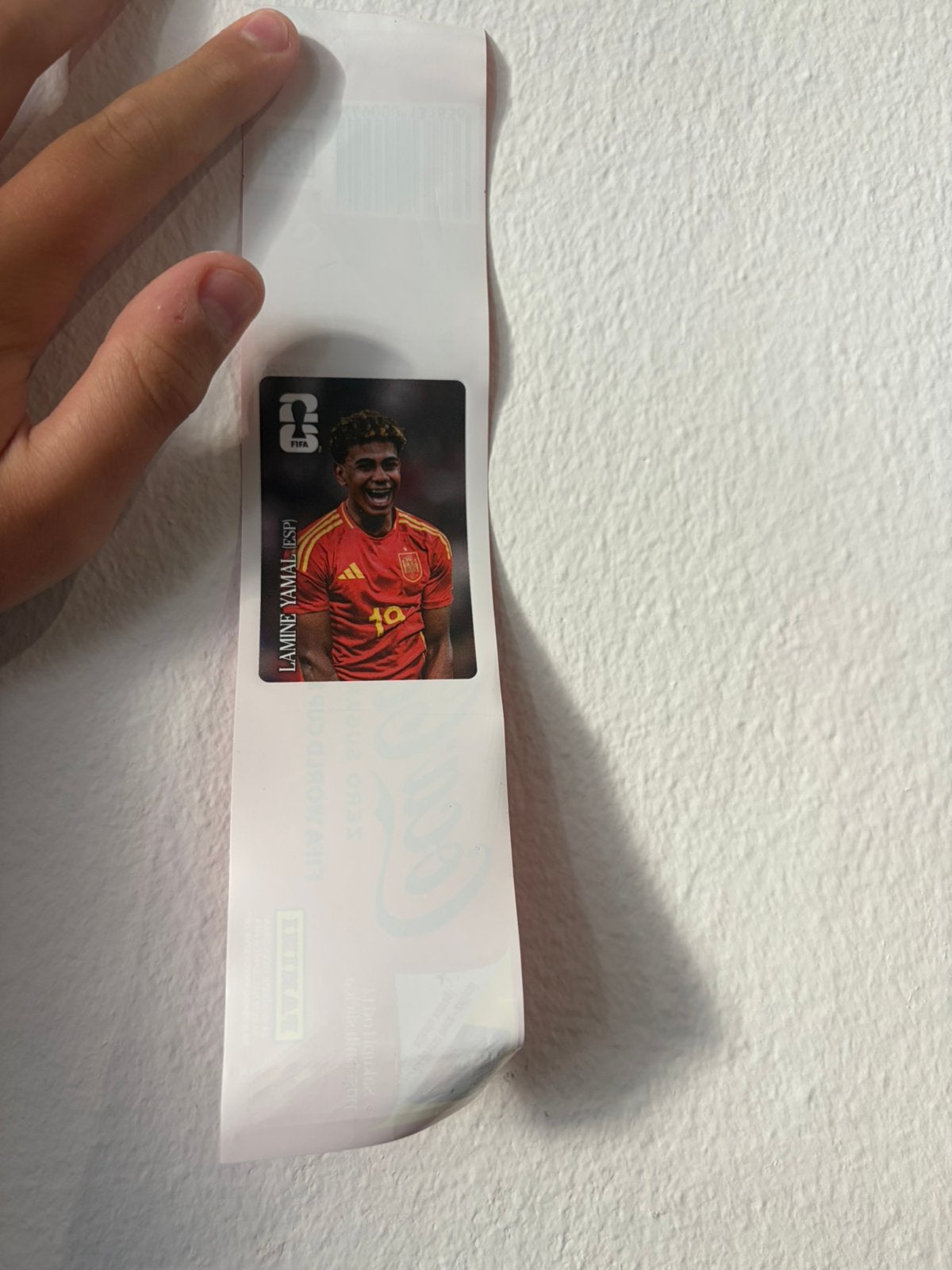 WC PANINI lamine yamal kaart, Ophalen of Verzenden, Nieuw