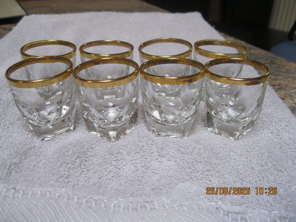 Verres à whisky en cristal, Enlèvement ou Envoi, Comme neuf, Verres et Verres à shot