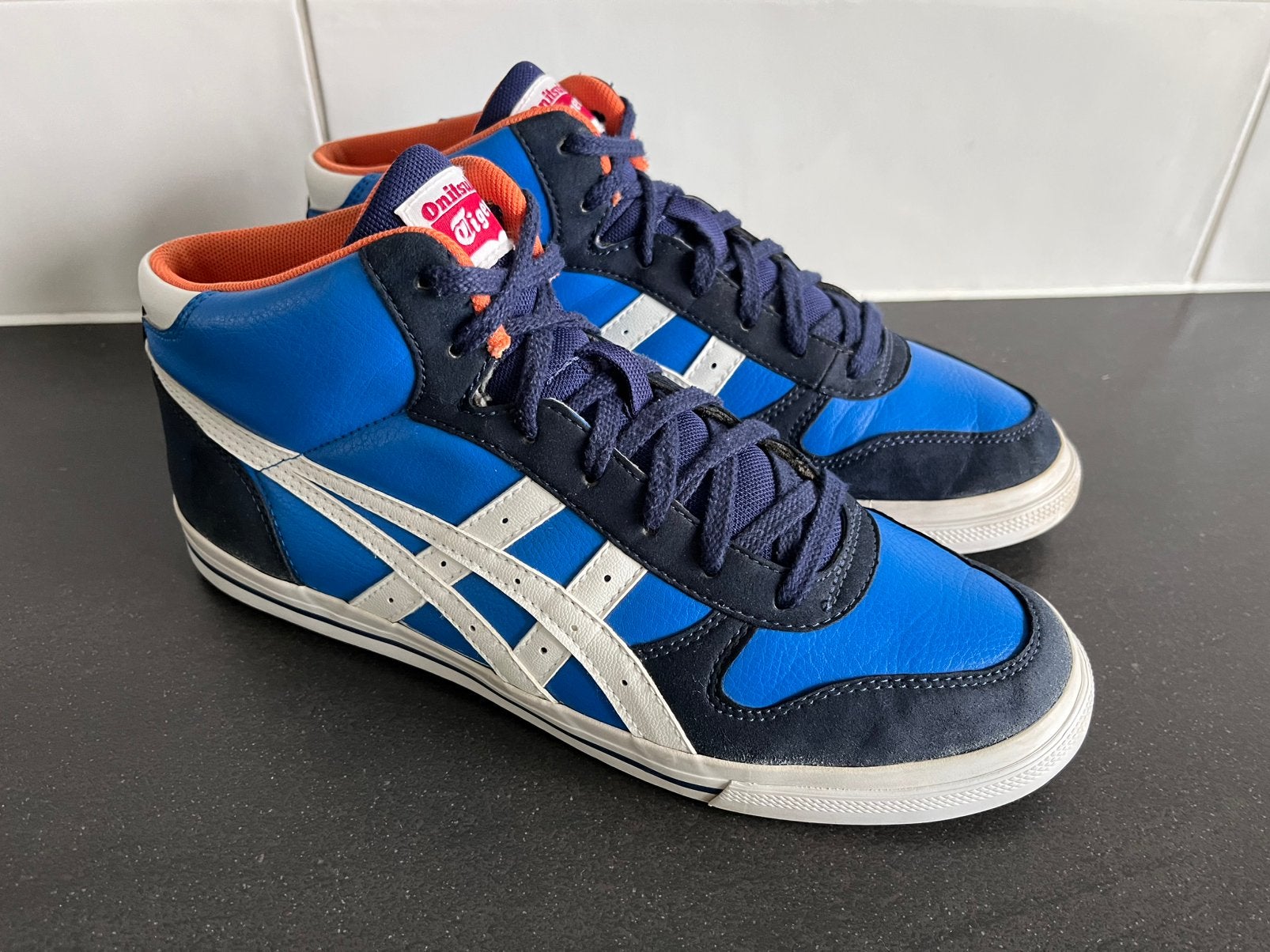 Onitsuka Tiger sneakers maat 41.5, Kleding | Heren, Schoenen, Ophalen of Verzenden, Zo goed als nieuw, Blauw, Sneakers