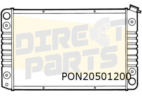 Pontiac Trans Sport (-2/97) radiateur (3.1 / 3.8) Origineel!, Auto-onderdelen, Pontiac, -, Verzenden, -