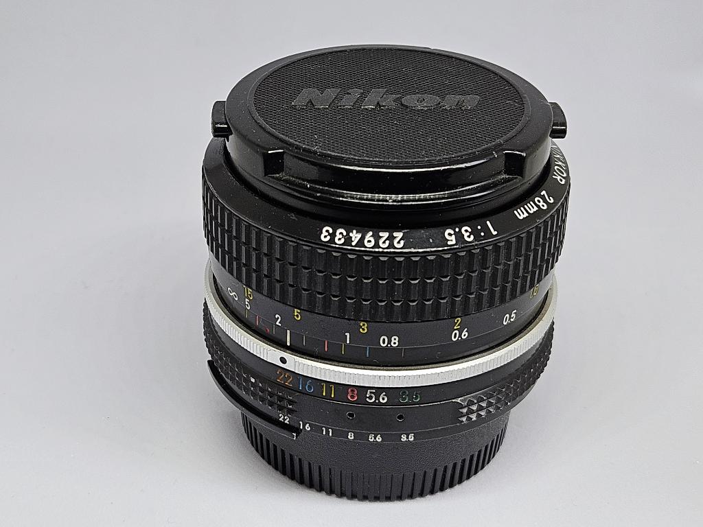 Nikon Nikkor 28mm f/3.5 AI, Ophalen of Verzenden, Gebruikt