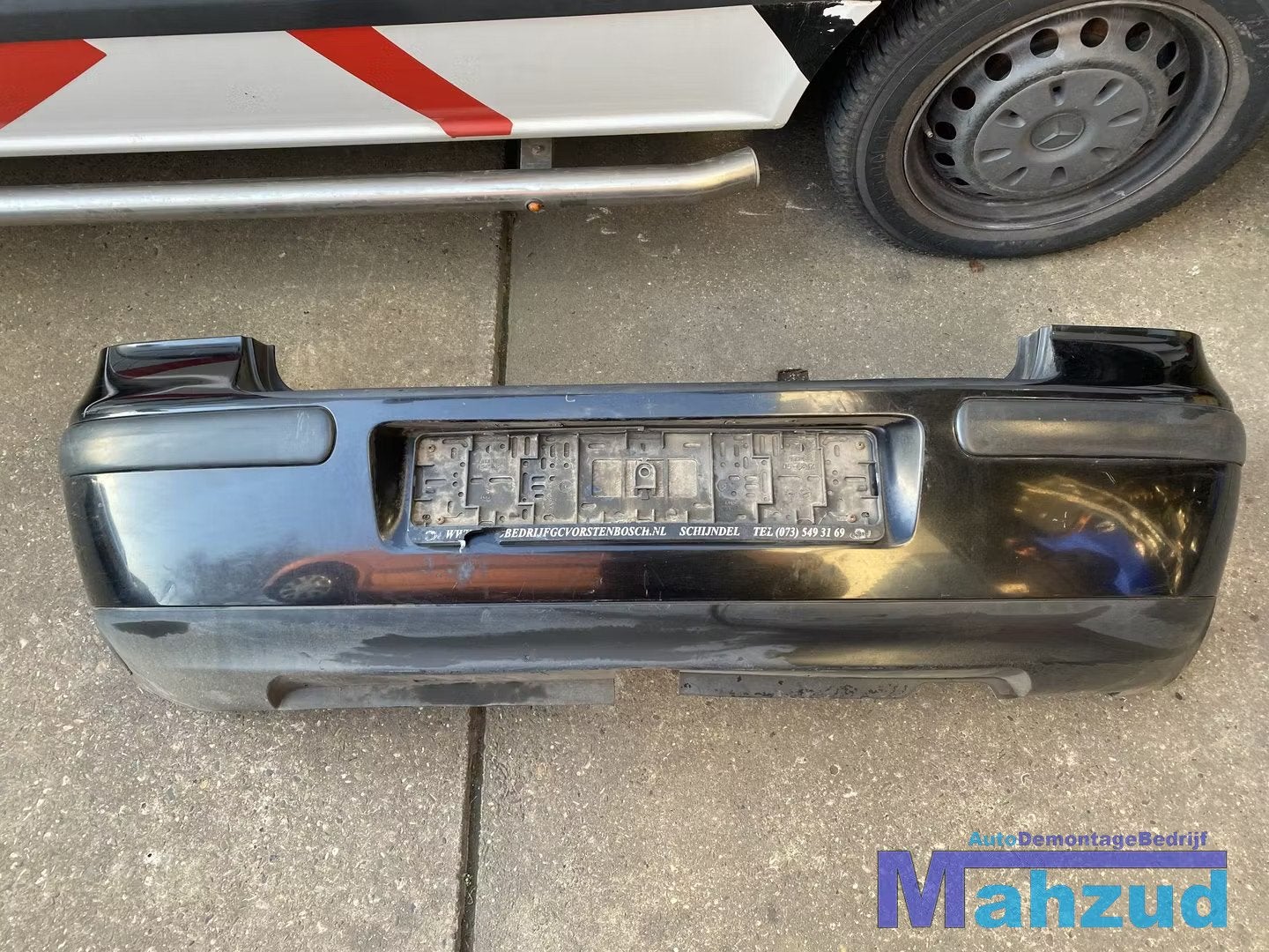 VW GOLF 4 Zwart LC9Z Achterbumper bumper achter, Gebruikt, Volkswagen, Volkswagen AG, Vw@volkswagen.de