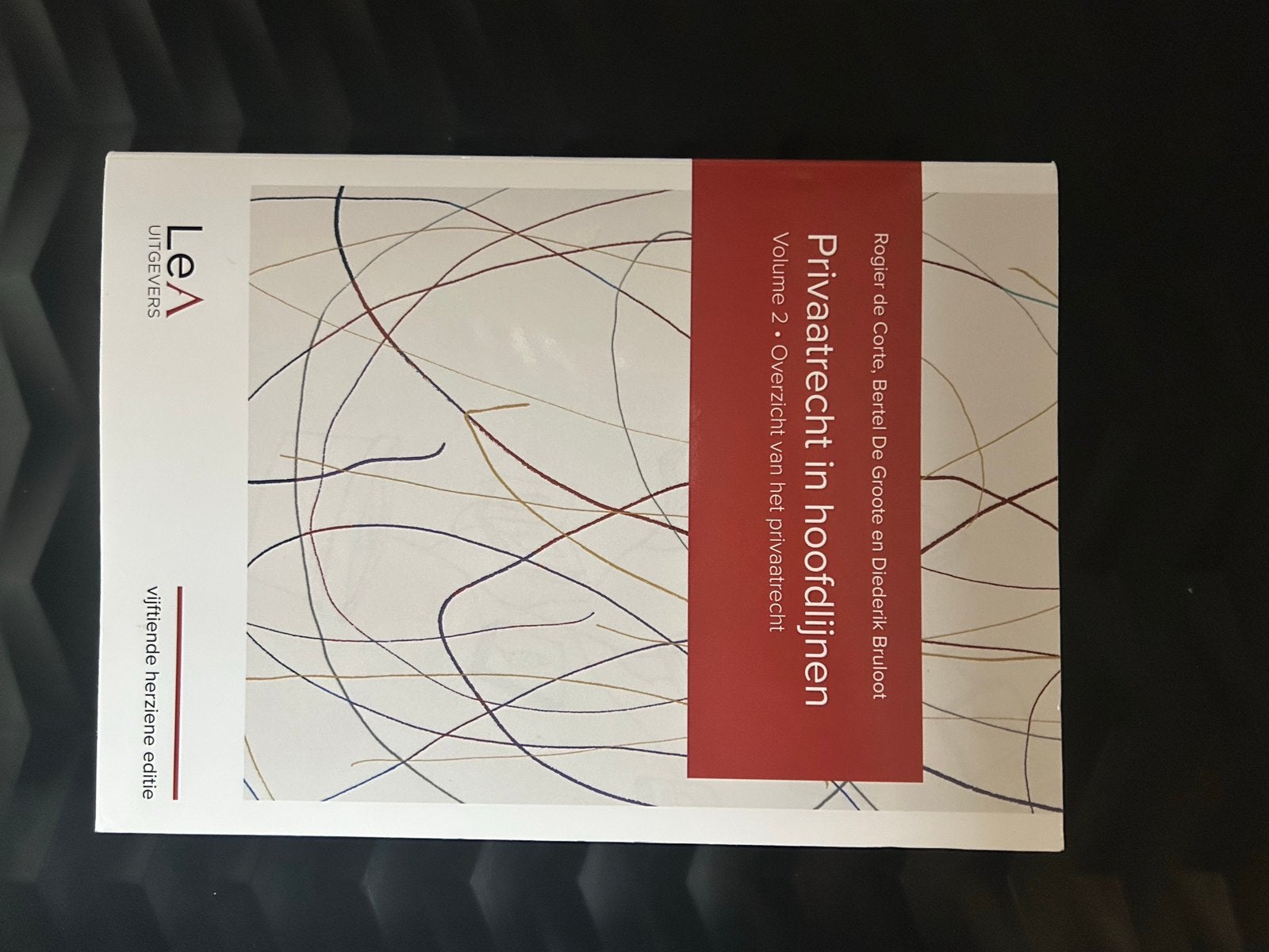 Privaatrecht in hoofdlijnen volume 2, Enlèvement ou Envoi, Comme neuf, Enseignement supérieur