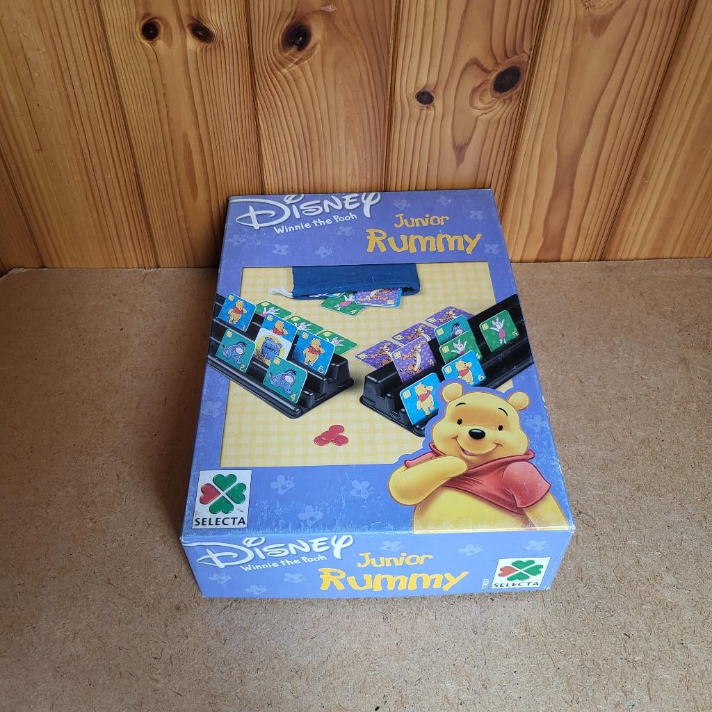 Junior Rummikub Disney Winnie The Pooh, Een of twee spelers, Ophalen of Verzenden, Selecta