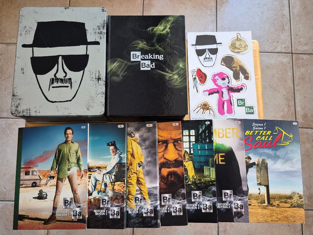 Intégrale coffret DVD Breaking Bad + Better Call Saul S1, Cd's en Dvd's, Ophalen, Gebruikt, Inclusief doosje, Vanaf 16 jaar