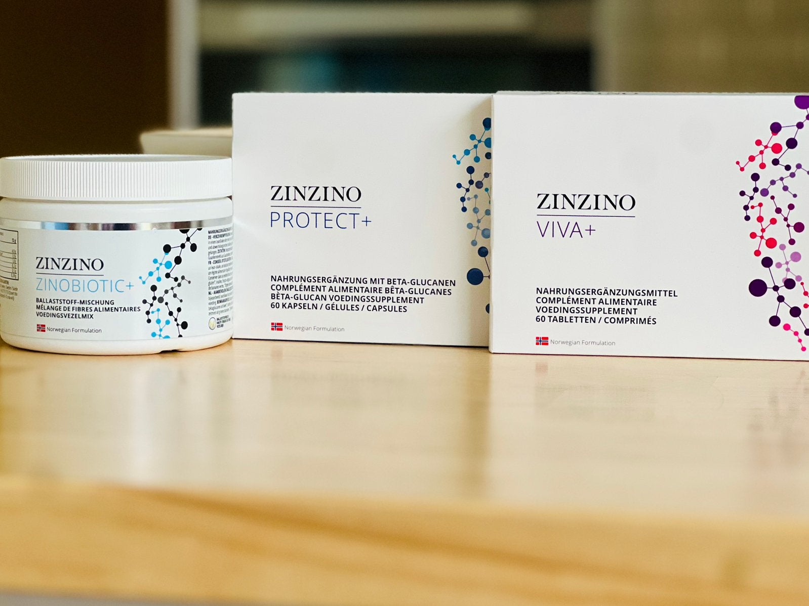 Zinzino producten, Ophalen, Nieuw