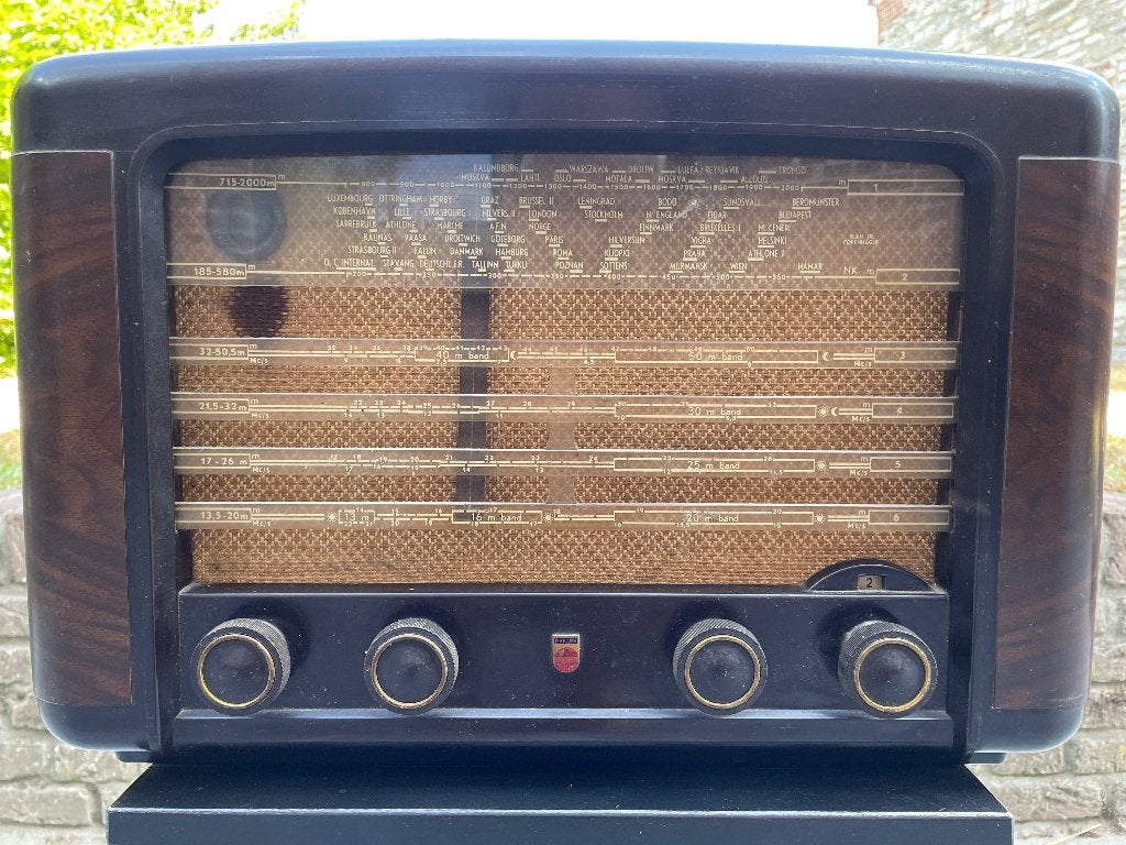RADIO PHILIPS 1949, Antiek en Kunst, Ophalen