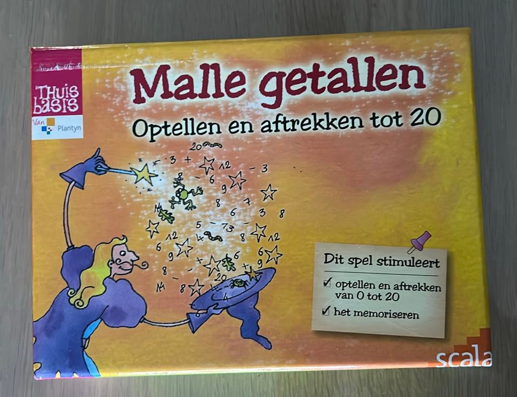 ➕➖ Malle getallen + en - tot 20, Kinderen en Baby's, Ophalen of Verzenden, Zo goed als nieuw, Rekenen