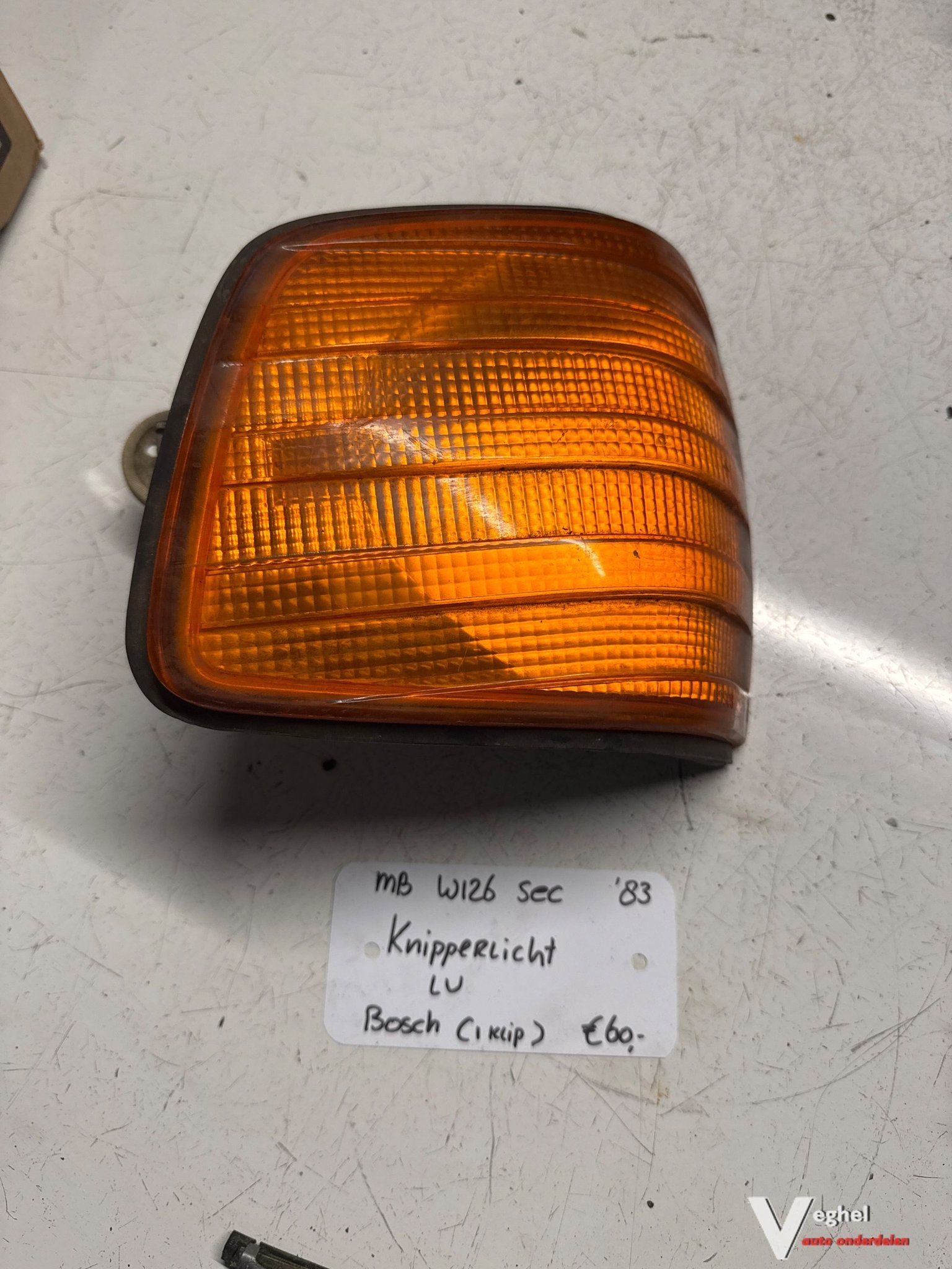 Mercedes W126 SEC  1983  Knipperlicht Merk Bosch Linksvoor, Autos : Pièces & Accessoires, -, Utilisé, -, -