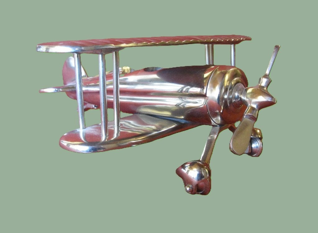decoratieve gechromeerde dubbeldekker., Ophalen