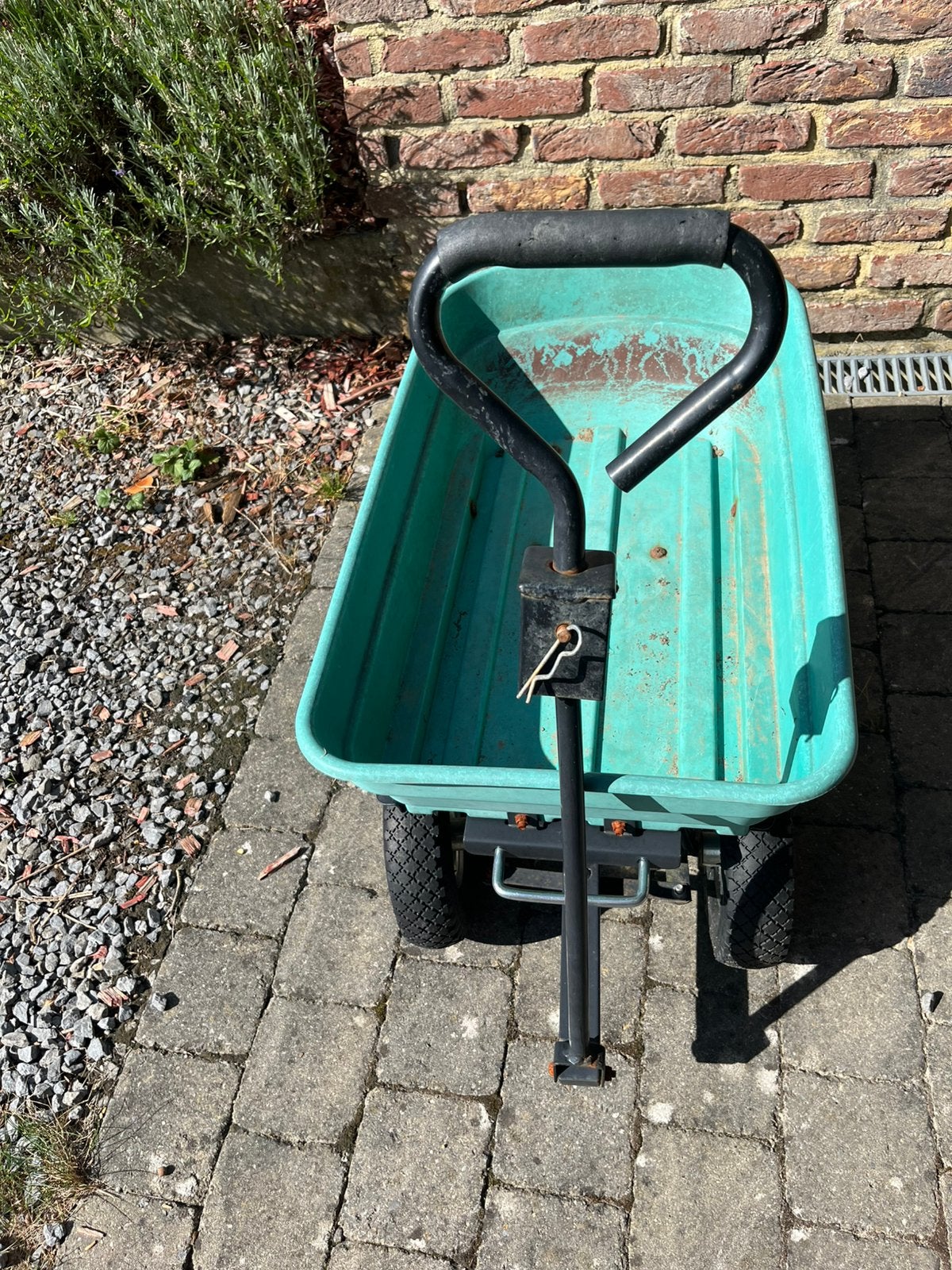 Chariot de jardin d’occasion pour évacuer déchets et bûches, Enlèvement, Utilisé