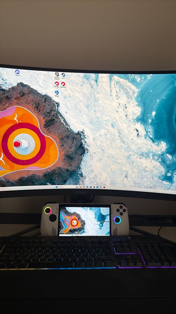 Asus rog ally, Games en Spelcomputers, Spelcomputers | Overige, Zo goed als nieuw, ASUS, Ophalen
