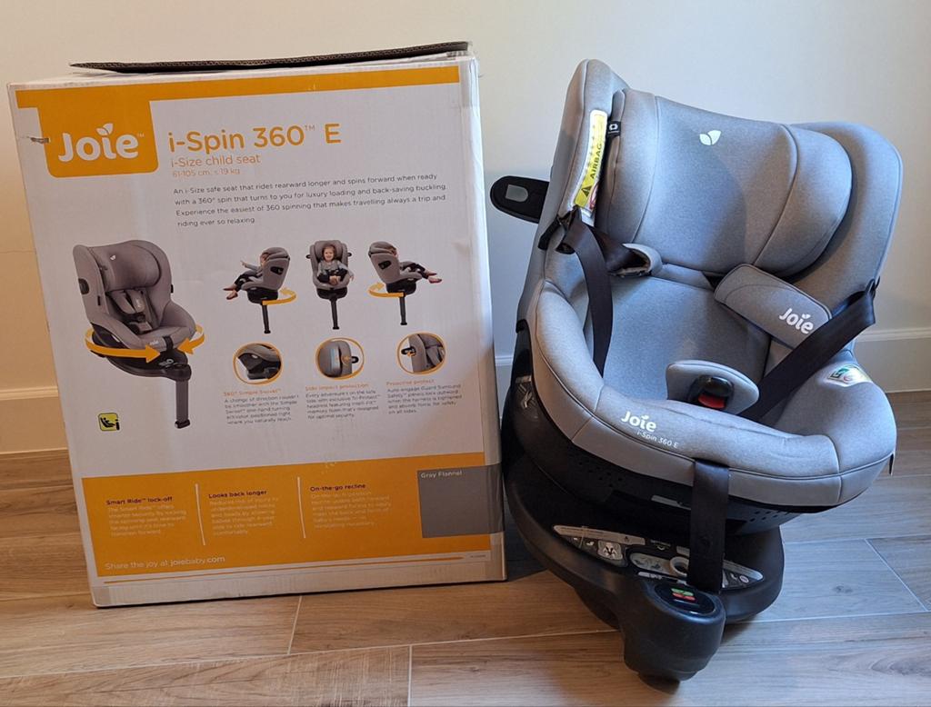 Autostoel Joie i-spin 360 E ongevalvrij 61-105 cm, Ophalen, Zo goed als nieuw, Overige merken, Isofix