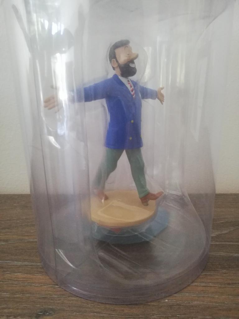 Figurine Tintin, Haddock veston bleu, Tintin