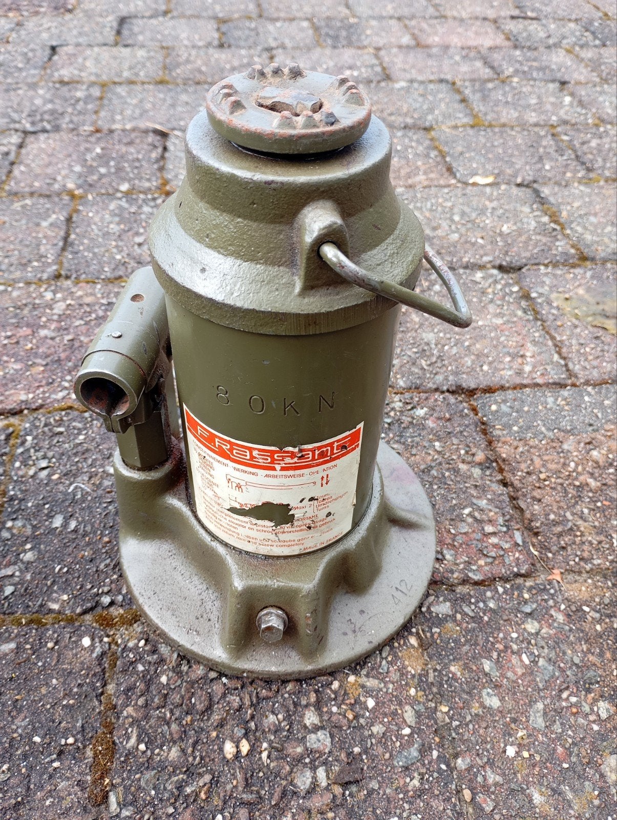 Rassant hydraulische flessenkrik, Autos : Divers, Prises, Enlèvement ou Envoi