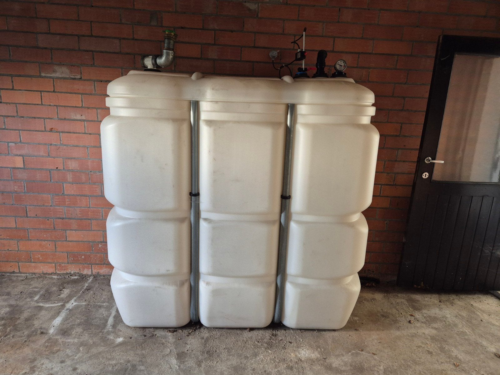 Dubbelwandige mazouttank 1500 liter, Ophalen, Zo goed als nieuw, Overige typen