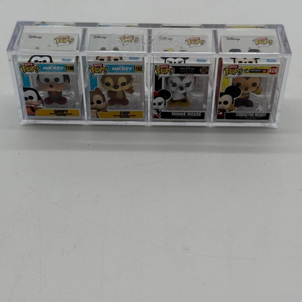 Bitty Pop - Disney set van 4 Stuks - met case, Verzamelen, Ophalen of Verzenden, Zo goed als nieuw